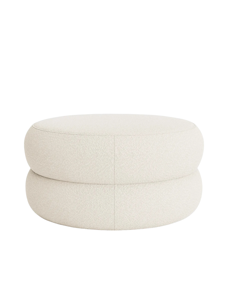 Roll Large Ottoman - Copenhagen Off White