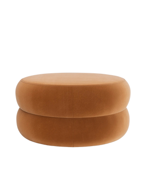 Roll Large Ottoman - Opal Ochre