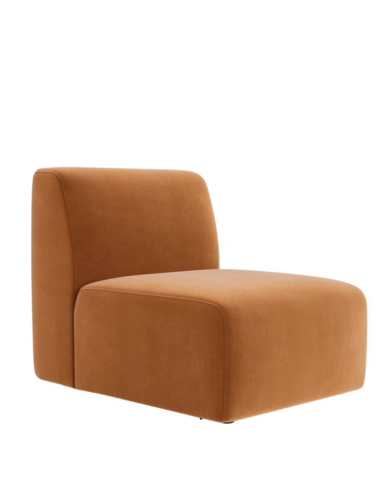 Jam Small Armless Middle Module - Opal Ochre