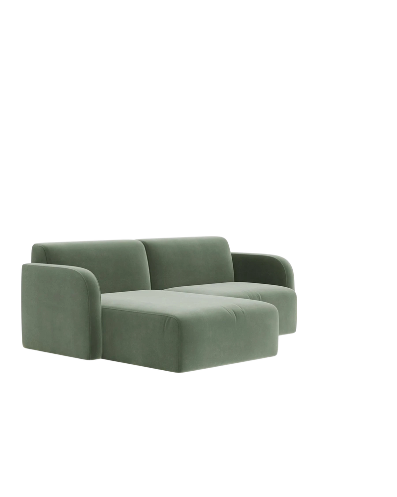Jam 3 Seater LHF Chaise Sofa - Opal Ocean