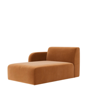 Jam Left Chaise Module - Opal Ochre