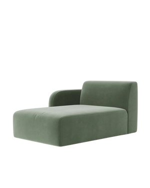 Jam Left Chaise Module - Opal Ocean