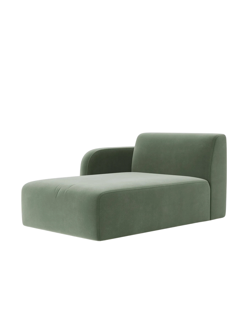 Jam Left Chaise Module - Opal Ocean