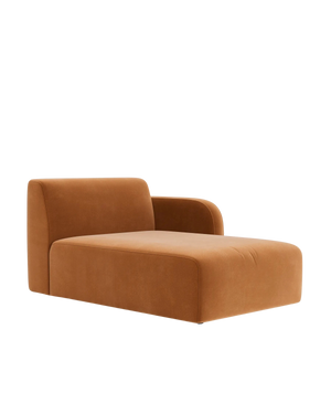 Jam Right Chaise Module - Opal Ochre