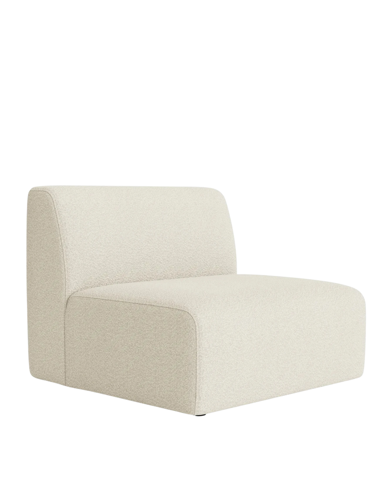 Jam Large Armless Middle Module - Copenhagen Grey