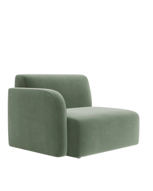 Jam Left Corner Module - Opal Ocean