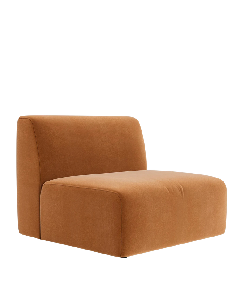Jam Large Armless Middle Module - Opal Ochre