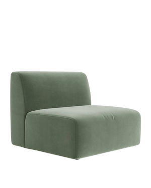 Jam Large Armless Middle Module - Opal Ocean