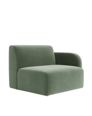 Jam Right Corner Module - Opal Ocean