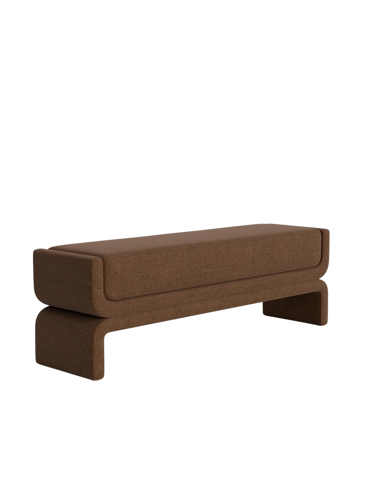 Shift Bench - Fossil Chocolate