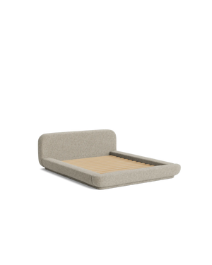 Floss Queen Bed - Fleck Smoke