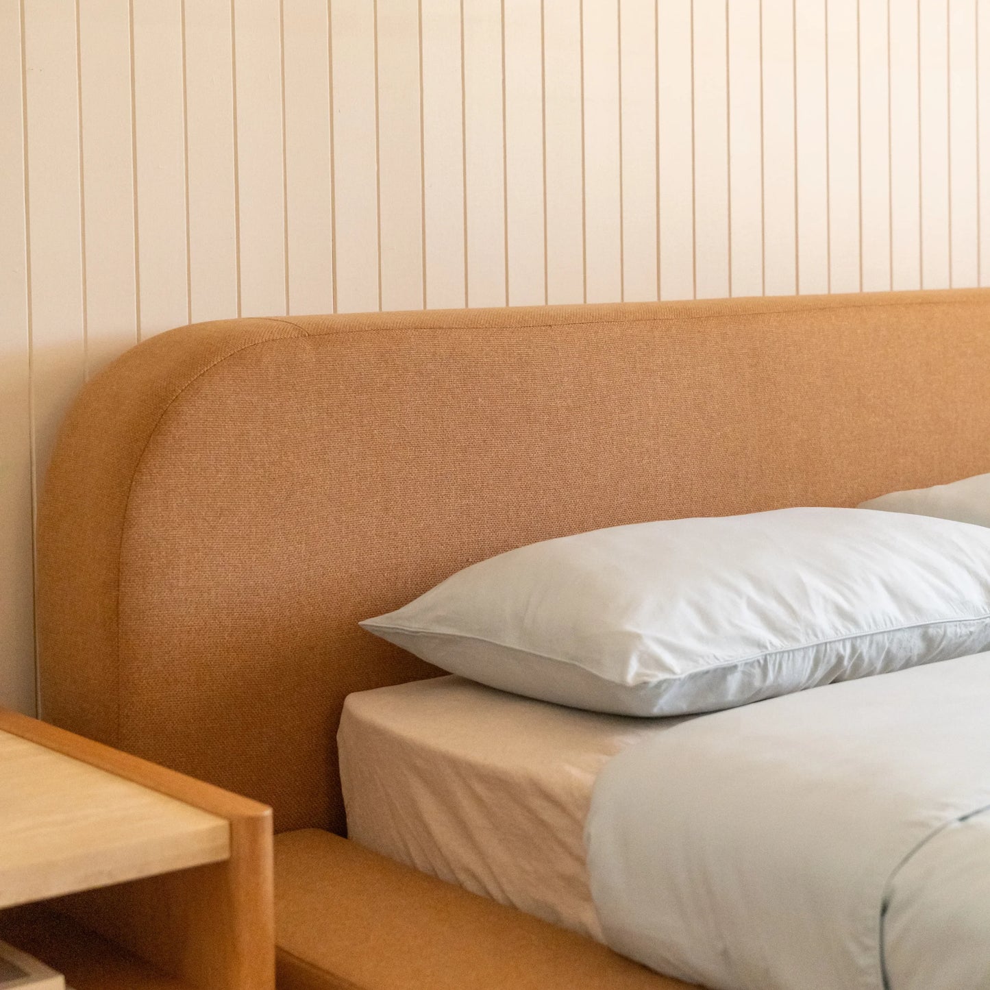 Floss King Bed - Fossil Fawn