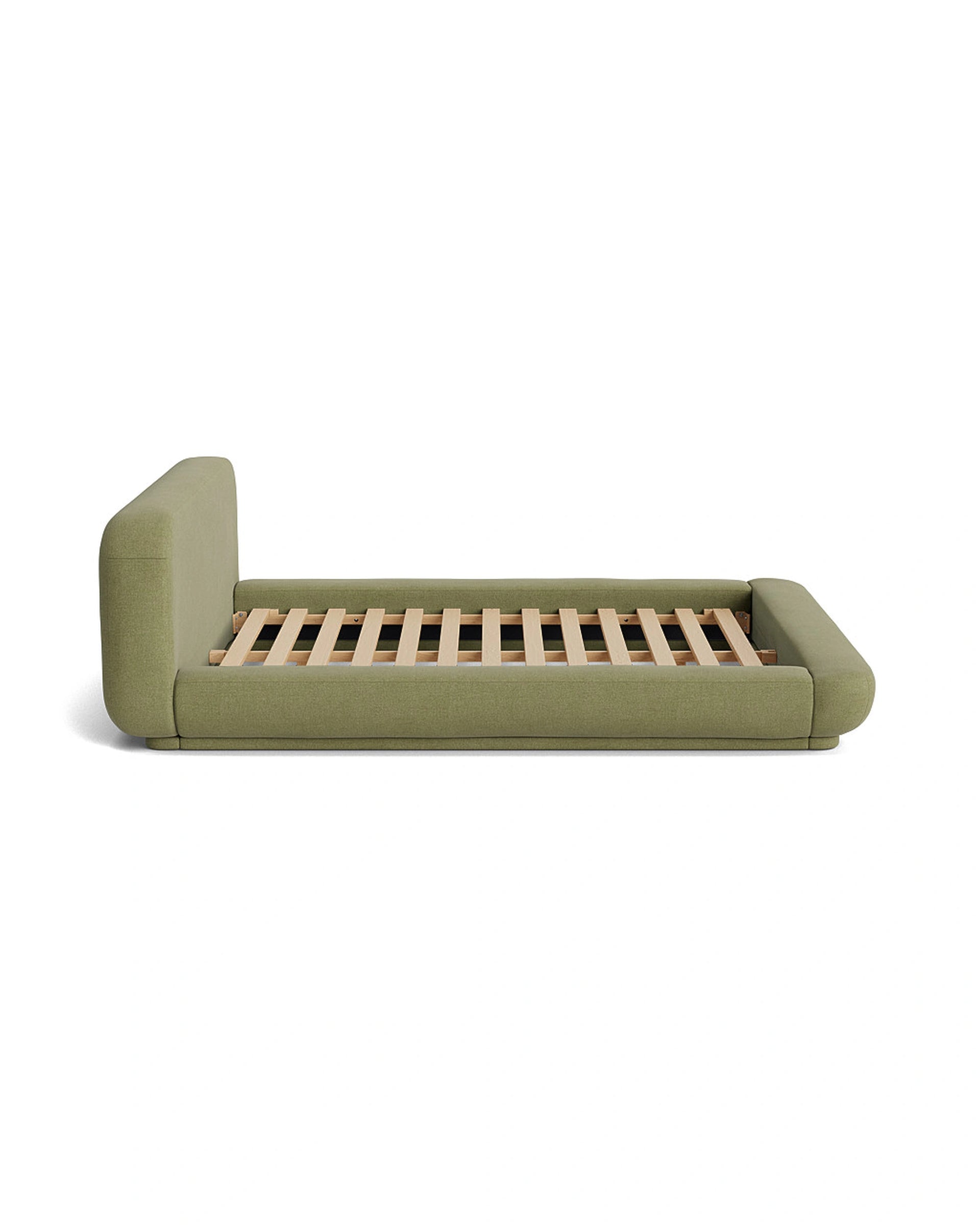Floss Queen Bed - Fossil Eucalyptus
