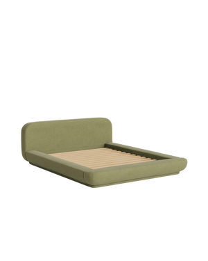 Floss Queen Bed - Fossil Eucalyptus