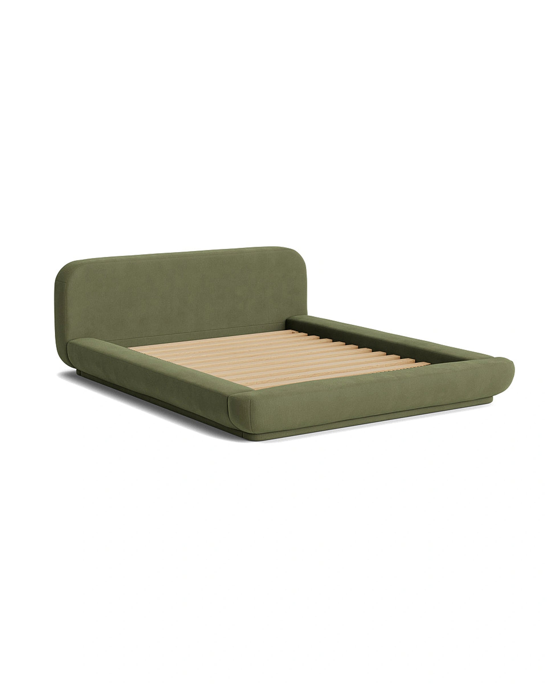 Floss Queen Bed - Corduroy Forest