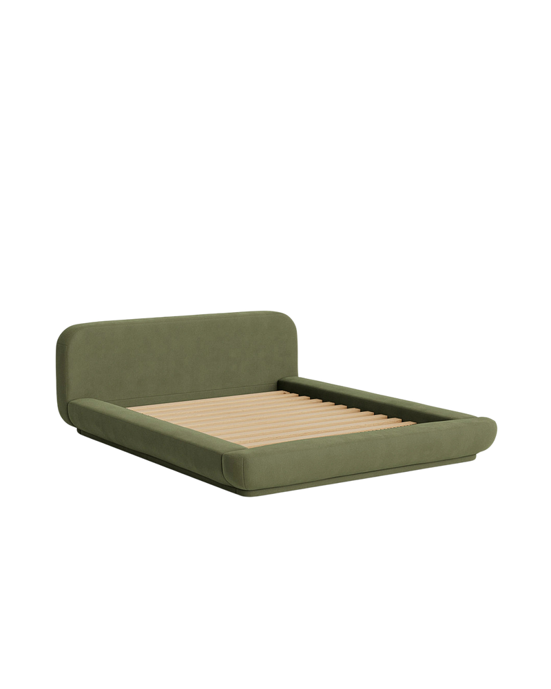 Floss King Bed - Corduroy Forest