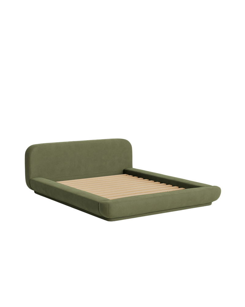 Floss Queen Bed - Corduroy Forest