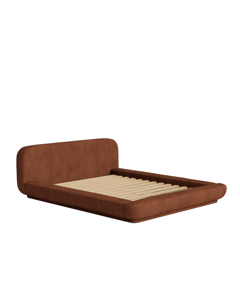 Floss Queen Bed - Corduroy Cocoa