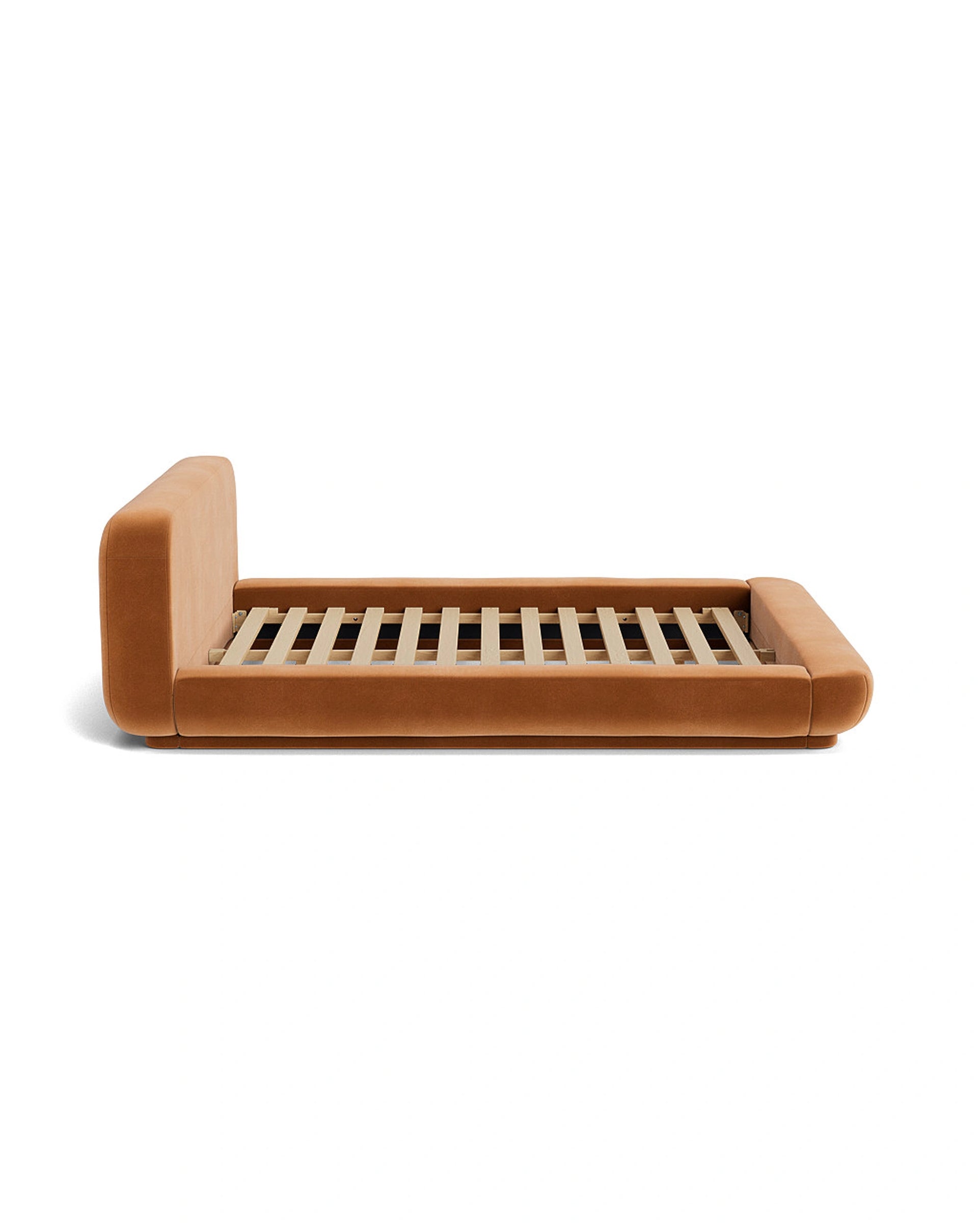 Floss Queen Bed - Opal Ochre