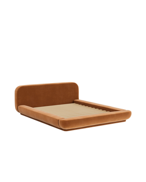 Floss Queen Bed - Opal Ochre