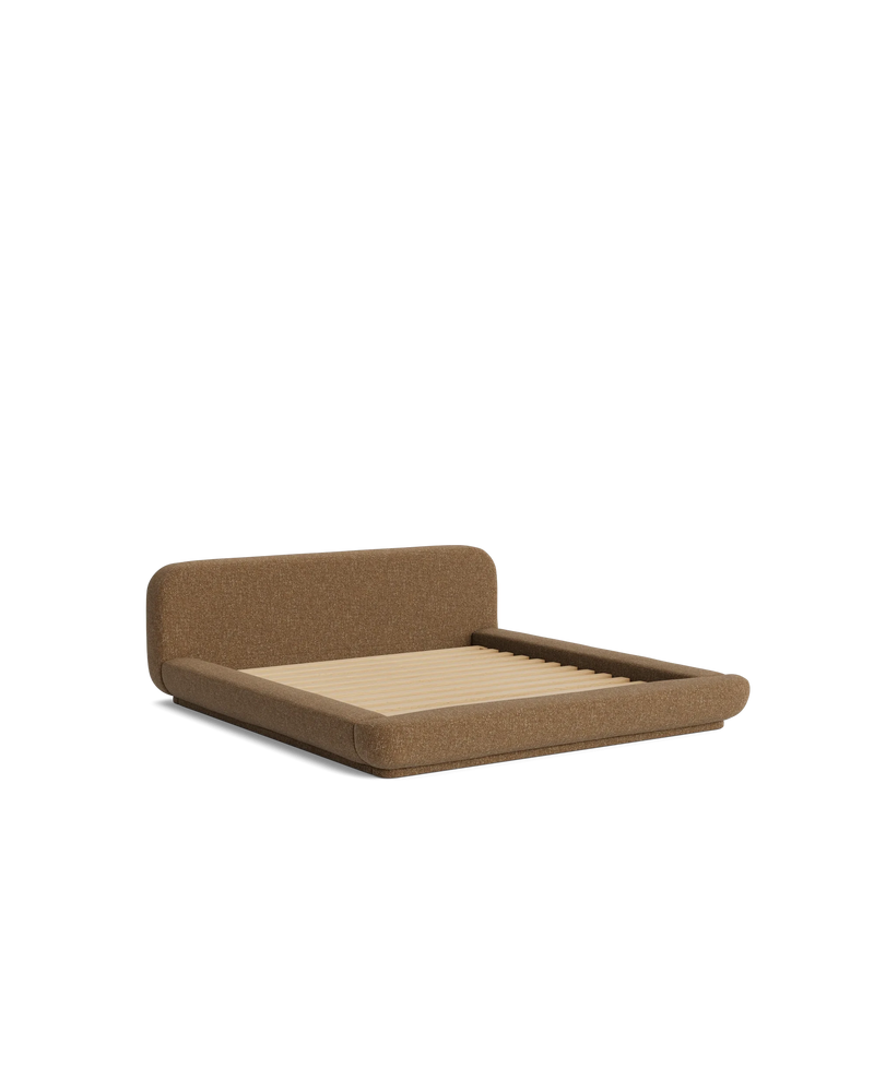 Floss King Bed - Fleck Ginger