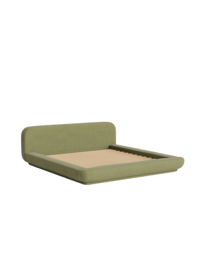 Floss King Bed - Fossil Eucalyptus