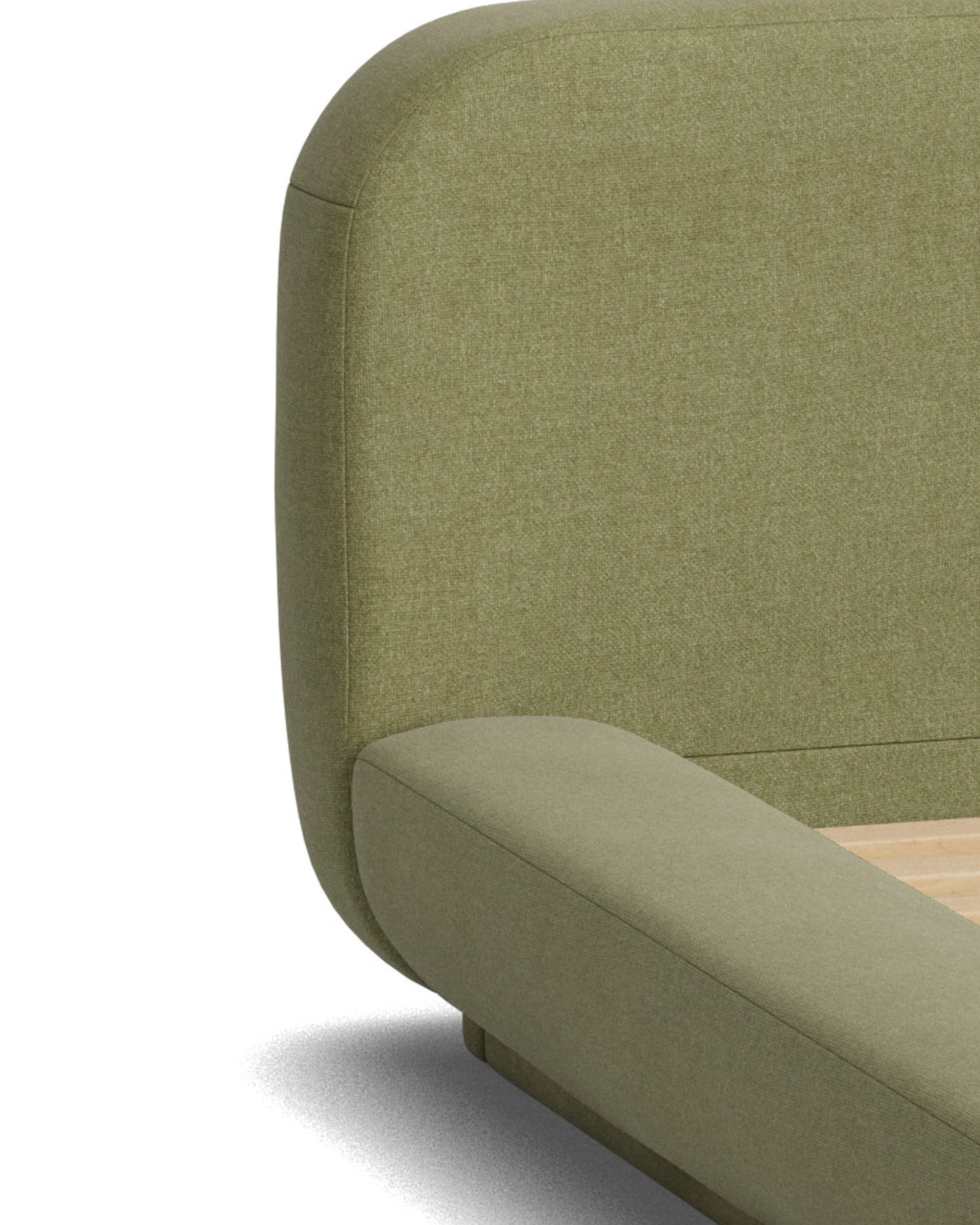 Floss King Bed - Fossil Eucalyptus