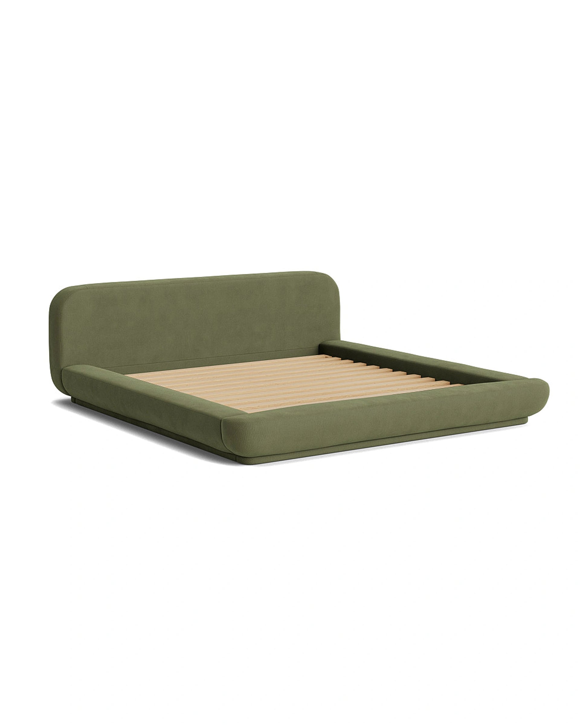 Floss King Bed - Corduroy Forest