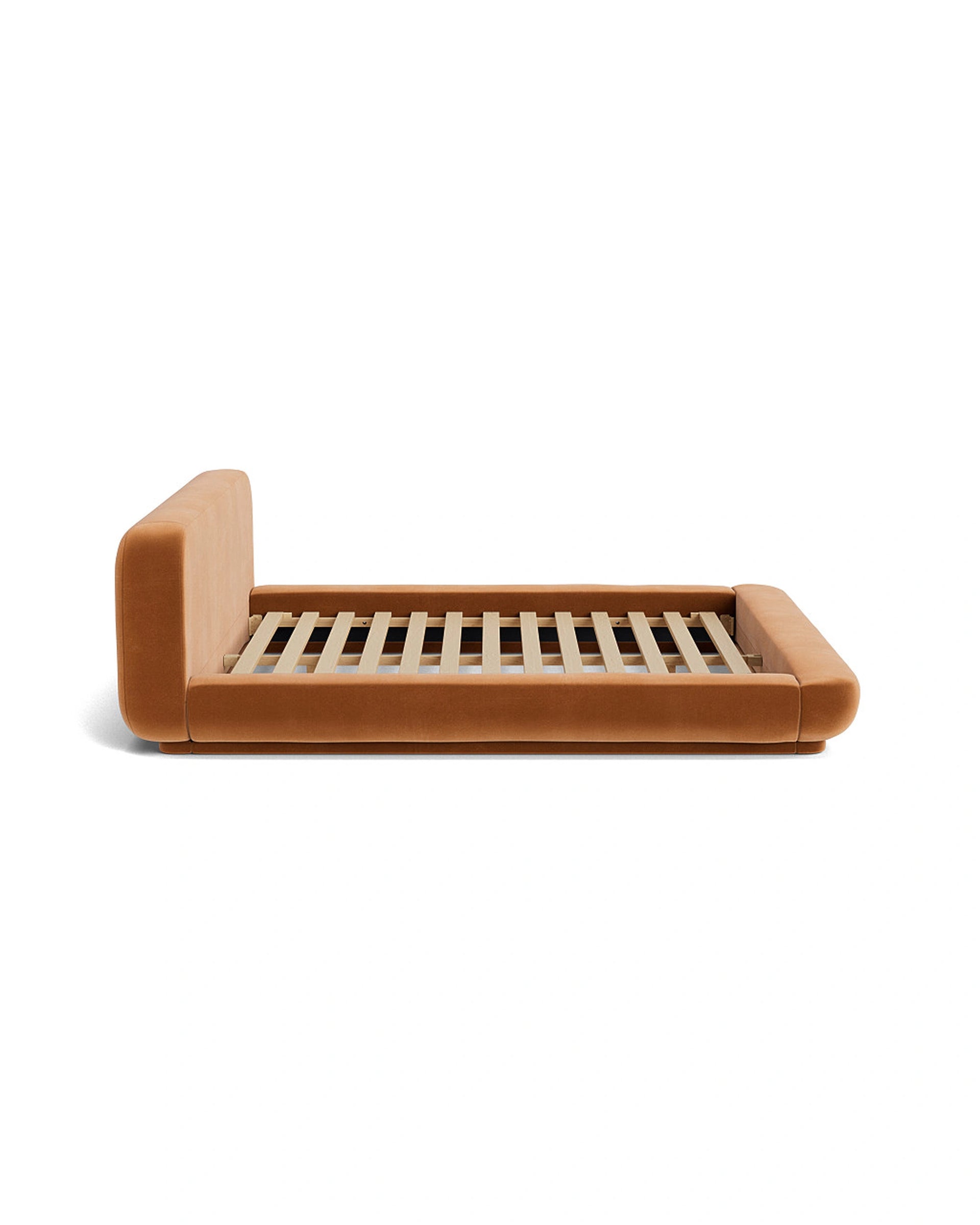 Floss King Bed - Opal Ochre