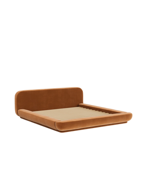 Floss King Bed - Opal Ochre