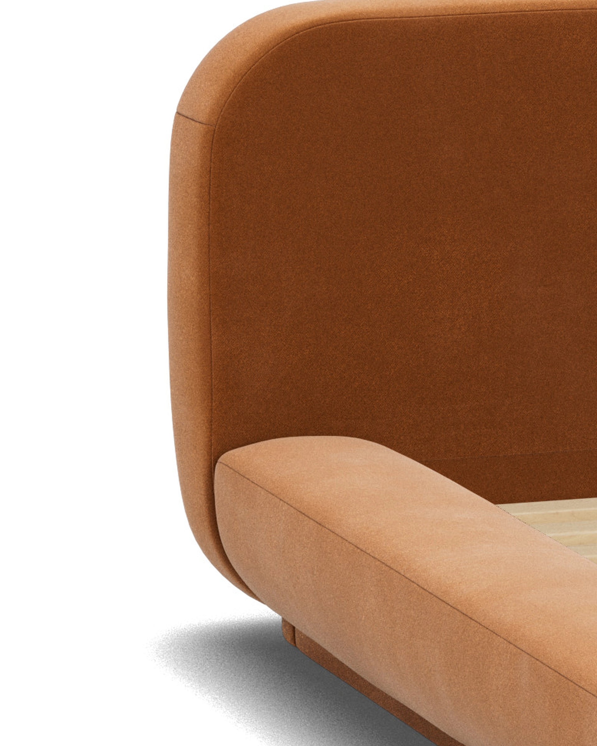 Floss King Bed - Opal Ochre