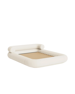 Restore Queen Bed - Fossil Vanilla