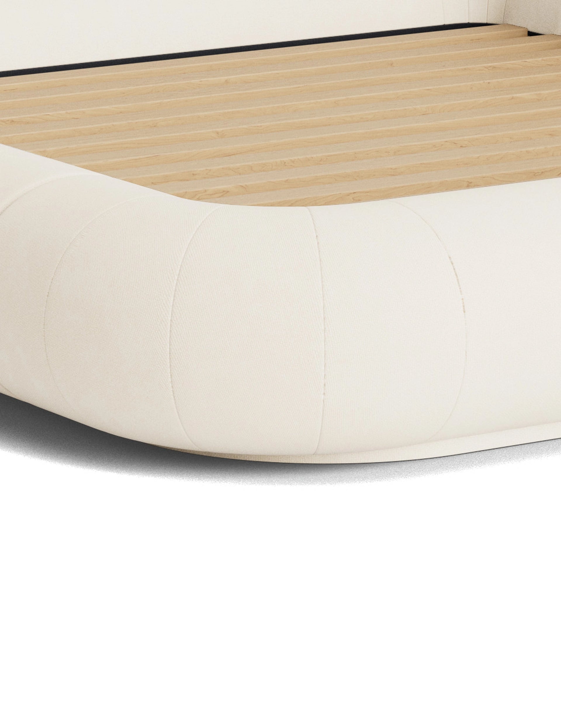 Restore King Bed - Fossil Vanilla