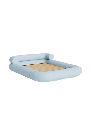 Restore King Bed - Fossil Powder Blue