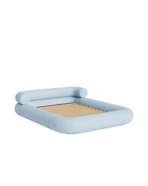 Restore Queen Bed - Fossil Powder Blue
