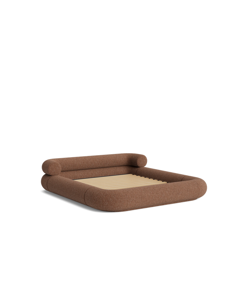 Restore King Bed - Fleck Rust