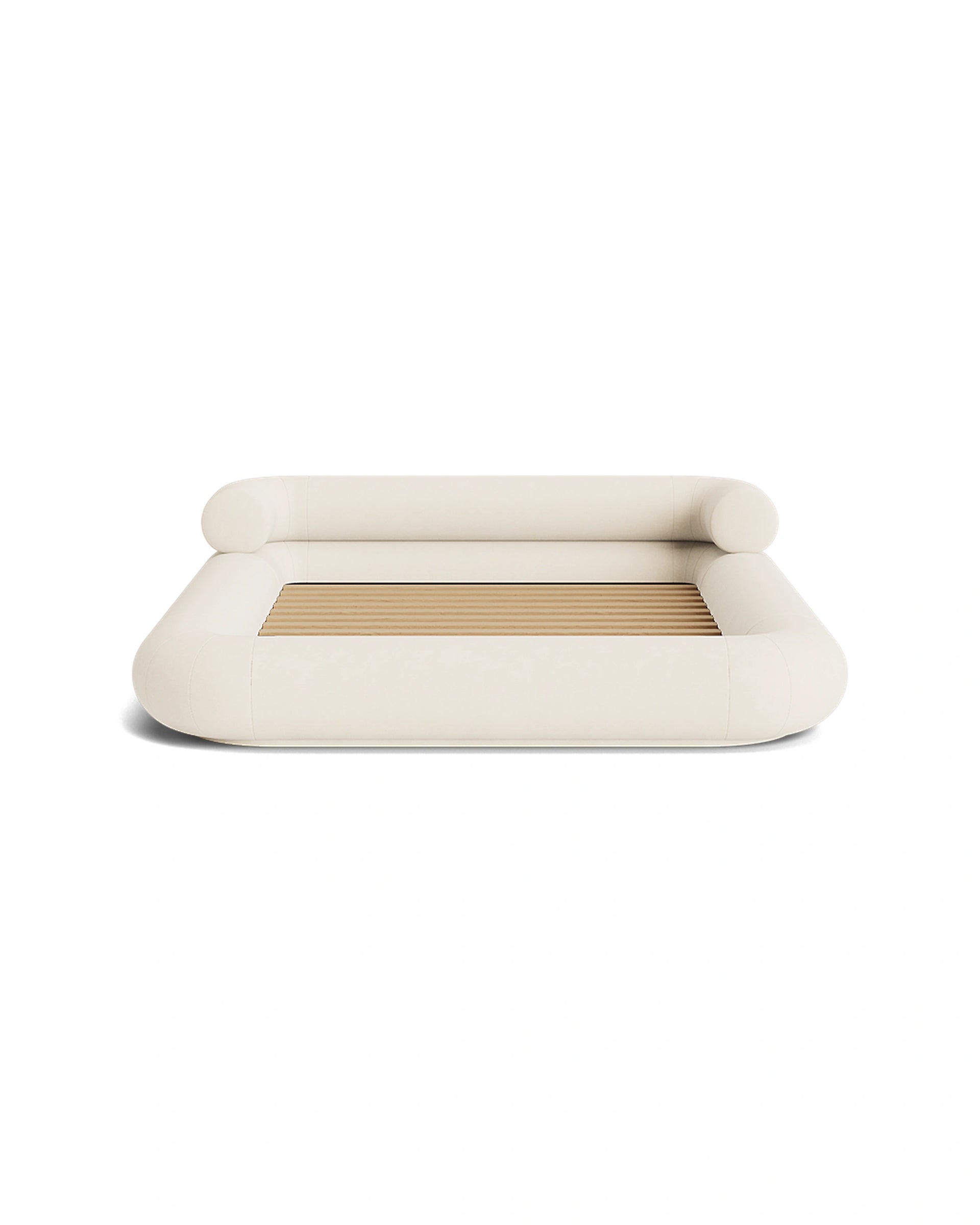 Restore King Bed - Fossil Vanilla
