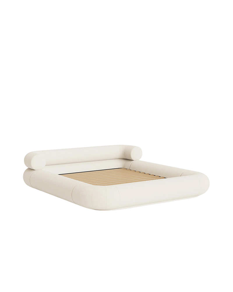 Restore King Bed - Fossil Vanilla