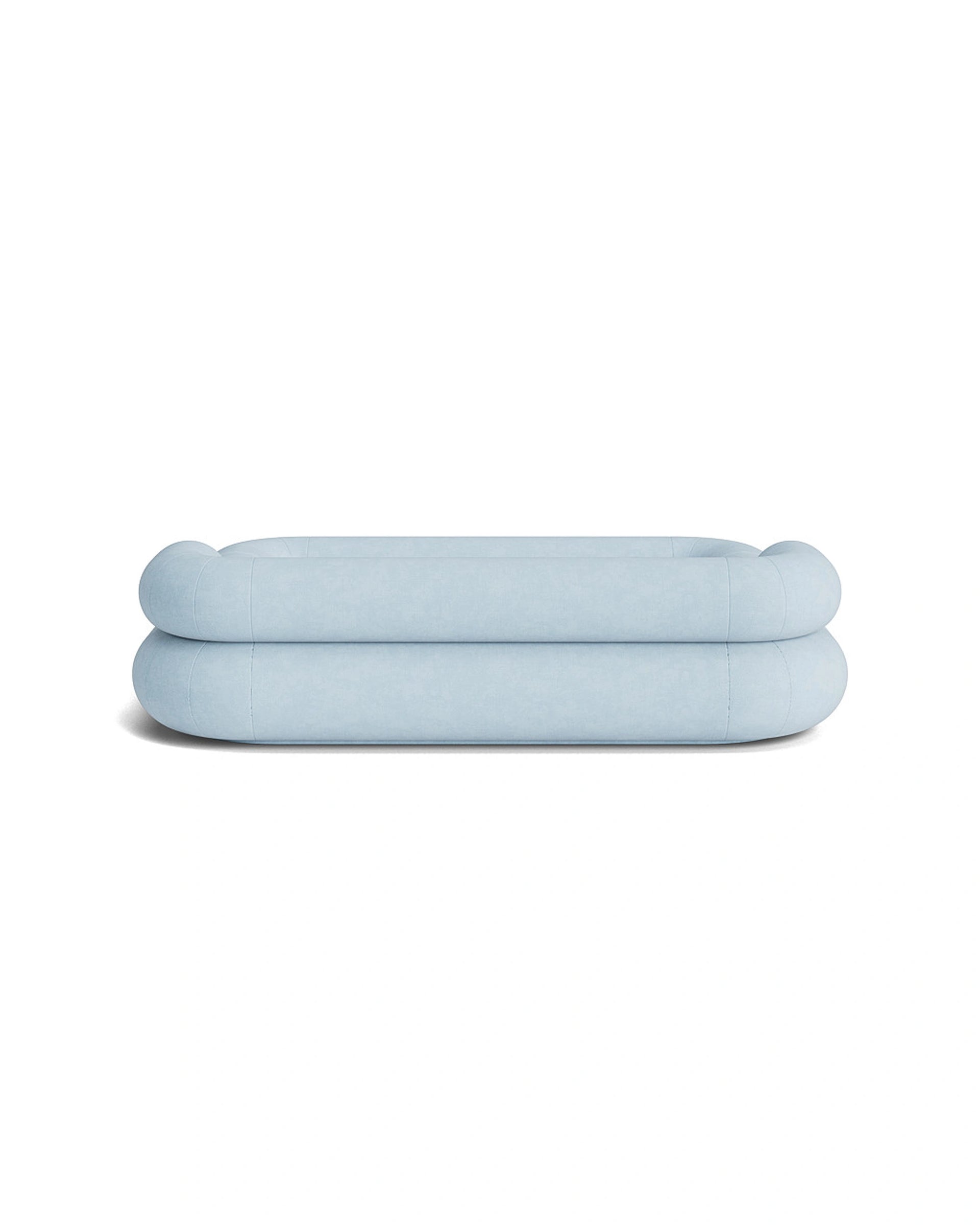 Restore King Bed - Fossil Powder Blue