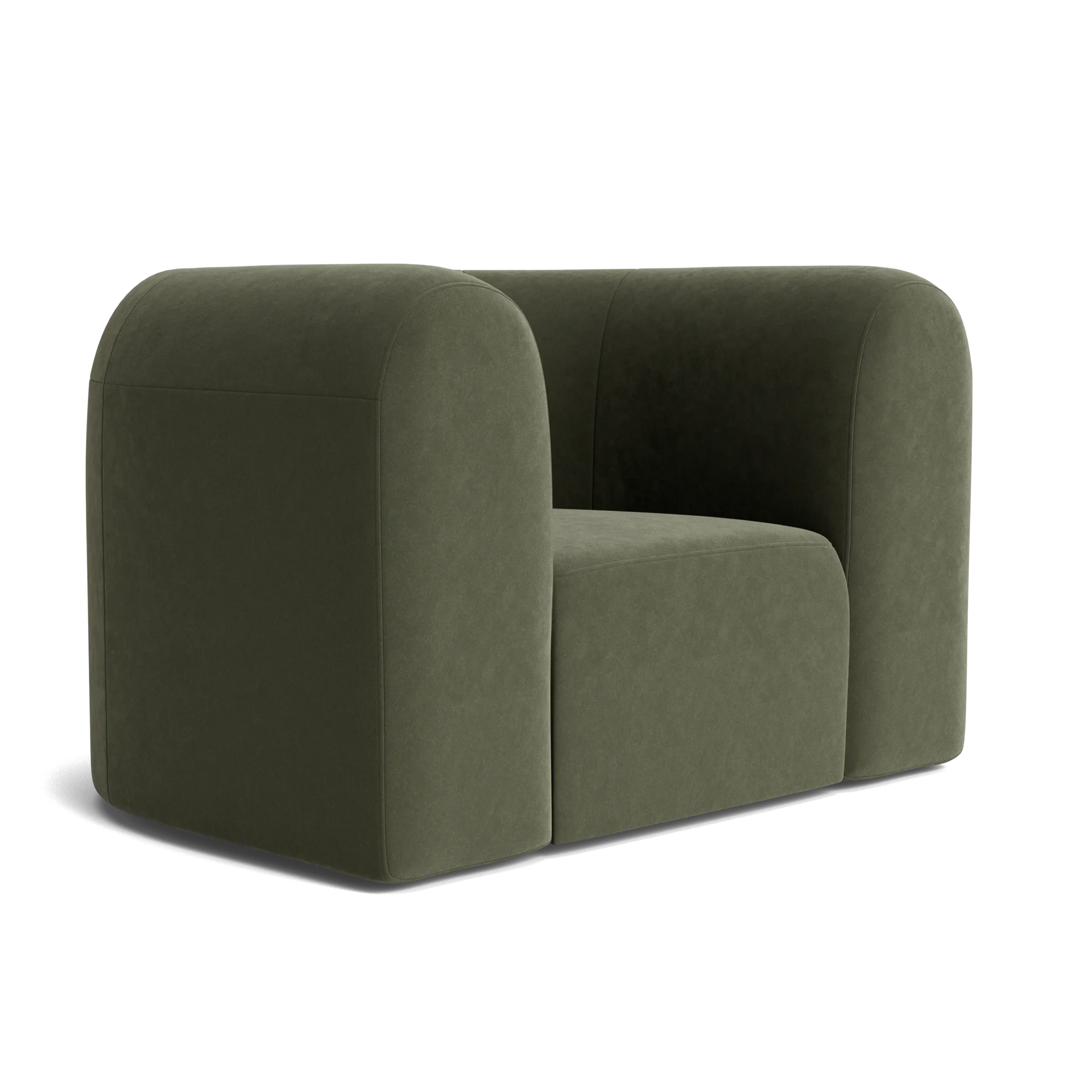 Berg Armchair - Eden Leaf