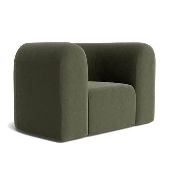 Berg Armchair - Eden Leaf