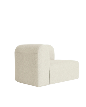 Berg Left Corner Module - Copenhagen Grey