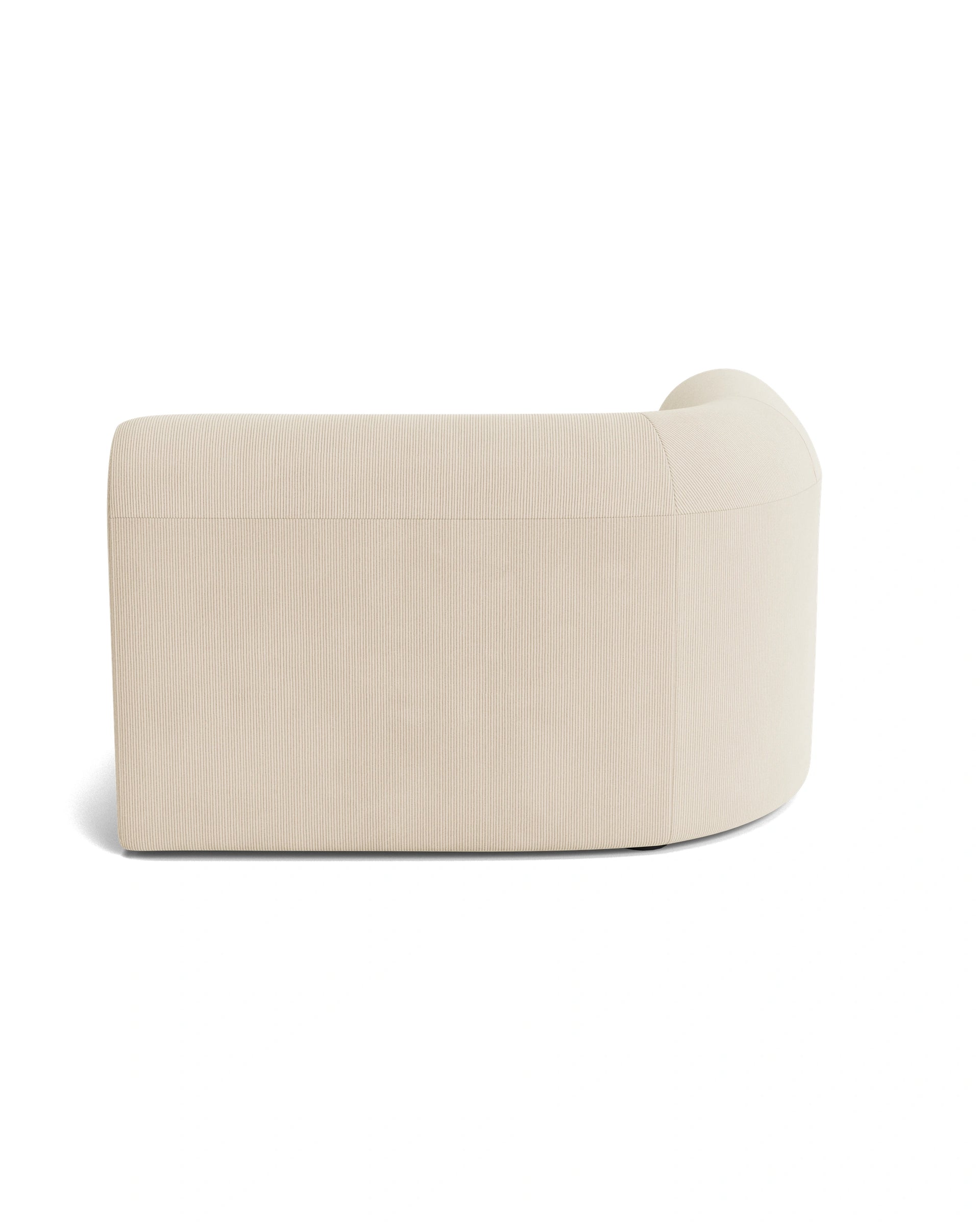 Berg Left Corner Module - Corduroy Mist
