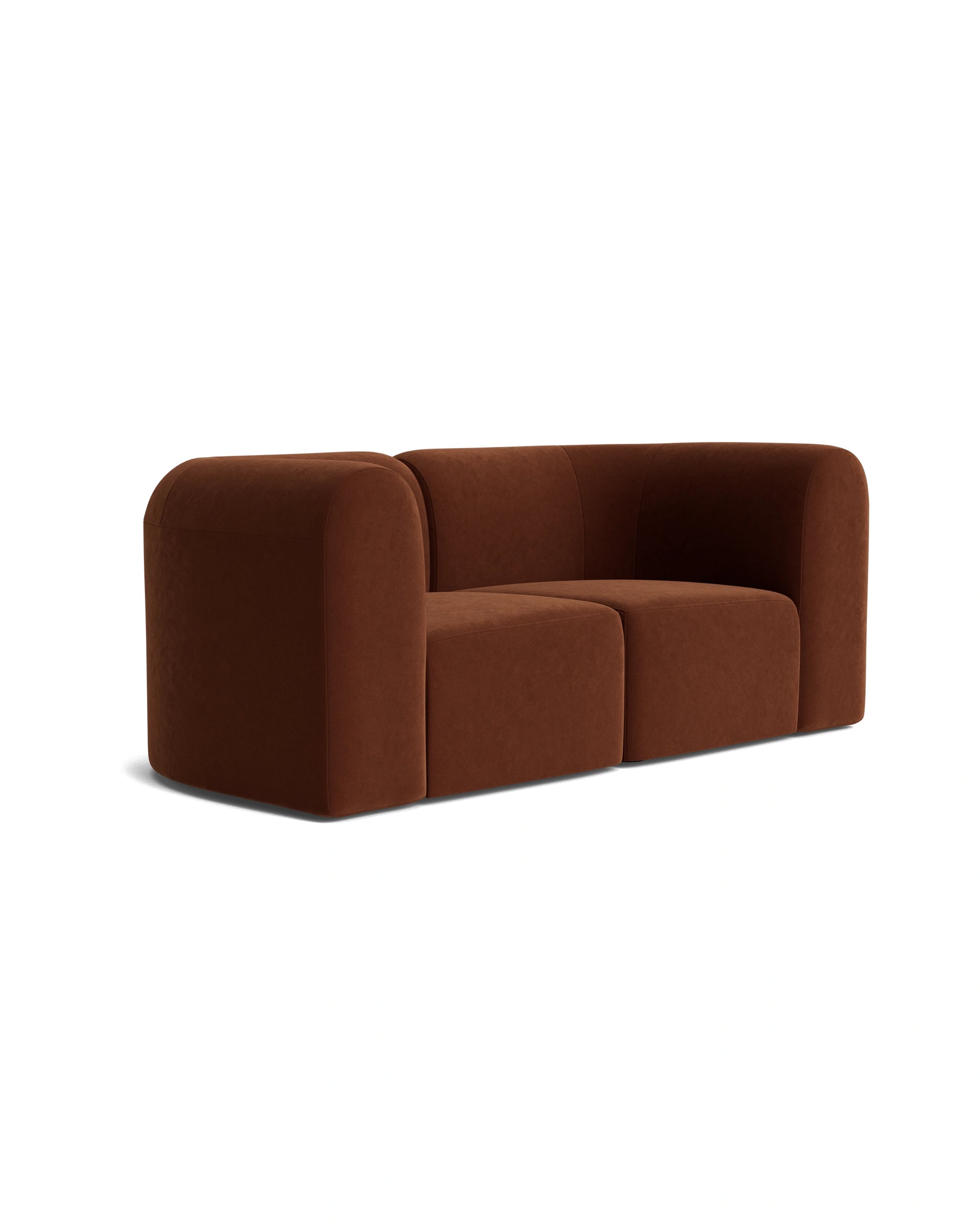 Berg 2 Seater Sofa - Eden Brick