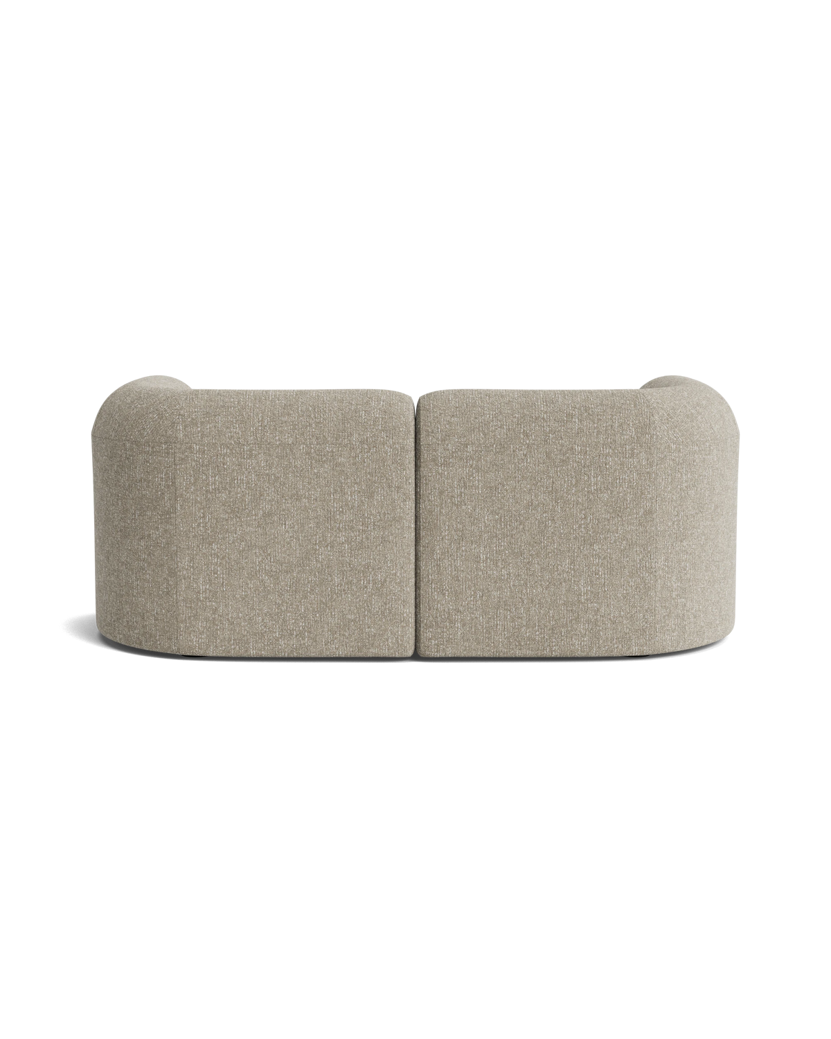 Berg 2 Seater Sofa - Fleck Smoke