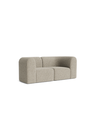 Berg 2 Seater Sofa - Fleck Smoke