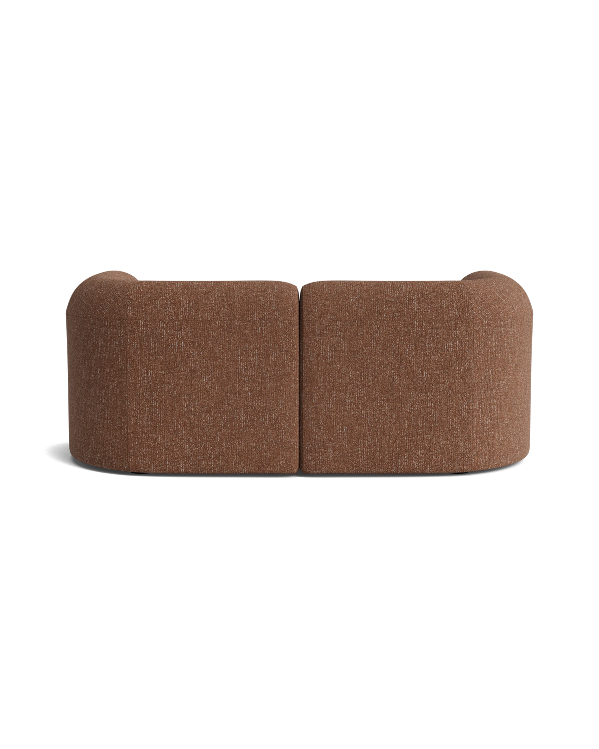 Berg 2 Seater Sofa - Fleck Rust