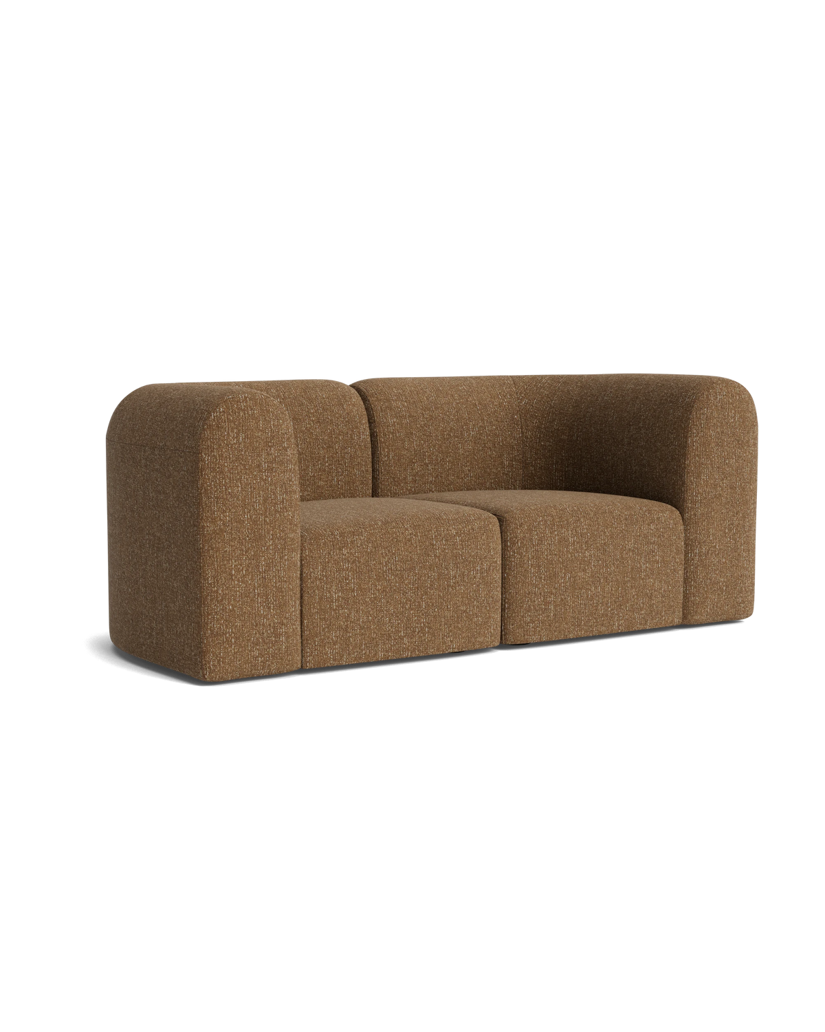 Berg 2 Seater Sofa - Fleck Ginger