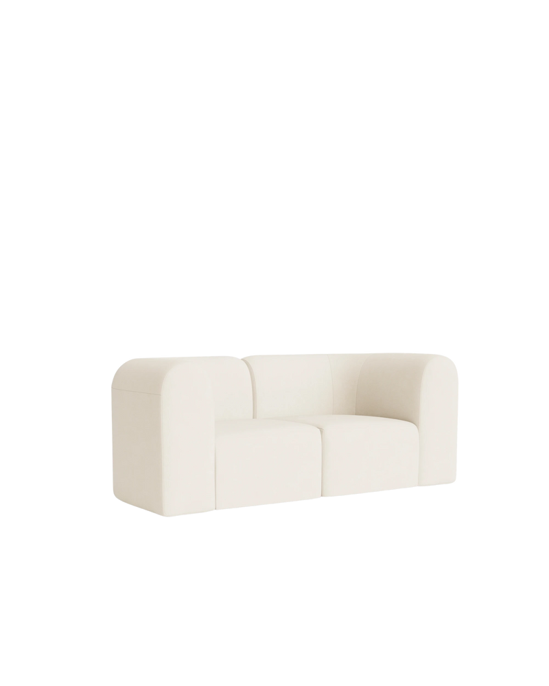 Berg 2 Seater Sofa - Fossil Vanilla