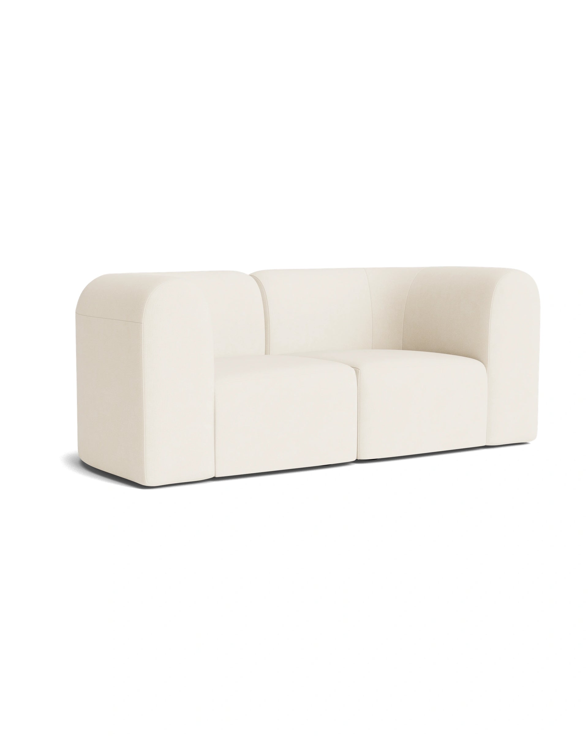 Berg 2 Seater Sofa - Fossil Vanilla